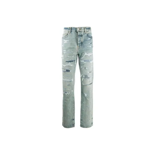 AMIRI Men's Blue Jeans AMIRI Мужские синие джинсы