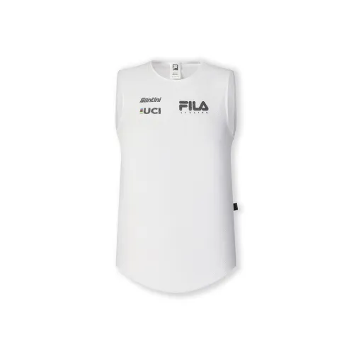 FILA Велоспорт Майка Мужская Белая