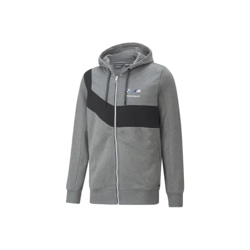 PUMA BMW M Motorsport Hdd Sweat Куртка Мужская Серого цвета