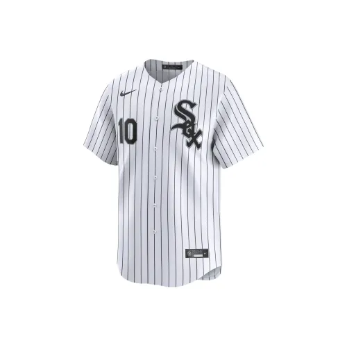 nike Yoán Moncada Чикаго Белый So Бейсбольная куртка Chicago White Sox Yoán Moncada Размер 10 Мужской Белый
