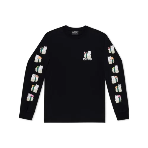 RIPNDIP совместный бренд Черные мужские свитшоты