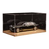 Призрачный [Черный] + Массивная древесина Основа с Пыльным Покрытием