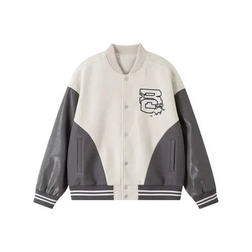 RickyisClown Бейсбольная куртка Унисекс Зеленый Серый