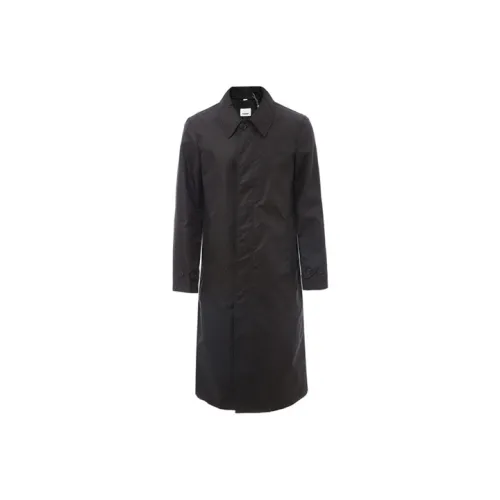 Burberry Тренчкот Мужской Черный