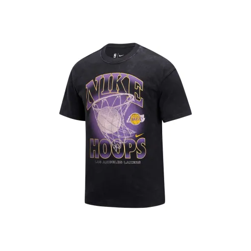 Nike x NBA Courtside Los Angeles Lakers T-Shirt Мужской Черный