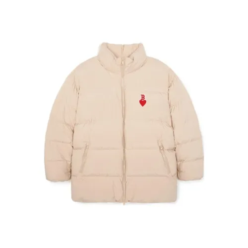 MLB HEART MID PADDING Розовый Унисекс Куртки