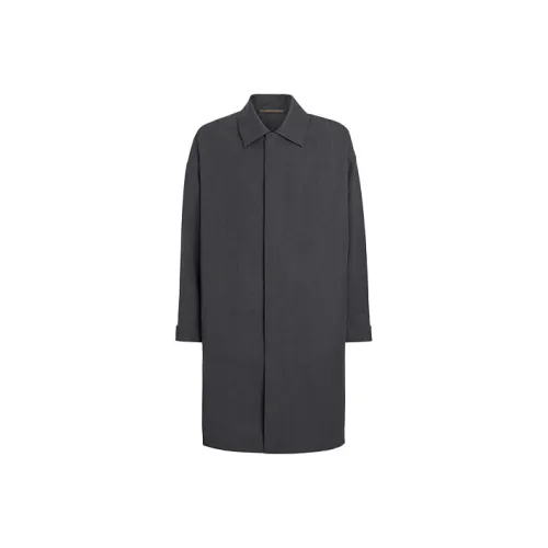 Ermenegildo Zegna Серый Мужской Тренч