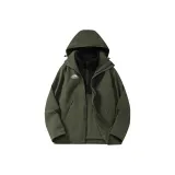 Армейский зеленый (3-в-1, подкладка из полярного флиса)