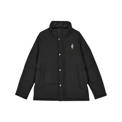 Skechers Пуховик Мужской Черный