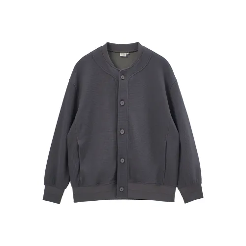 BUTTBILL Бейсбольный воротник Кардиган Унисекс