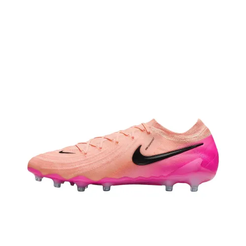 Nike Phantom GX 2 Elite противоскользящие устойчивые к истиранию футбольные бутсы унисекс розовые
