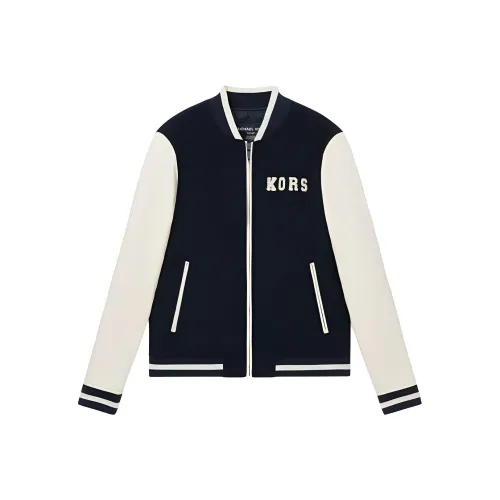 MICHAEL KORS Бейсбольная куртка Мужская Темно-синяя