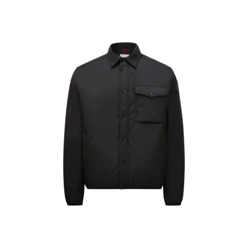 MONCLER SS25 Пуховик Унисекс Черный