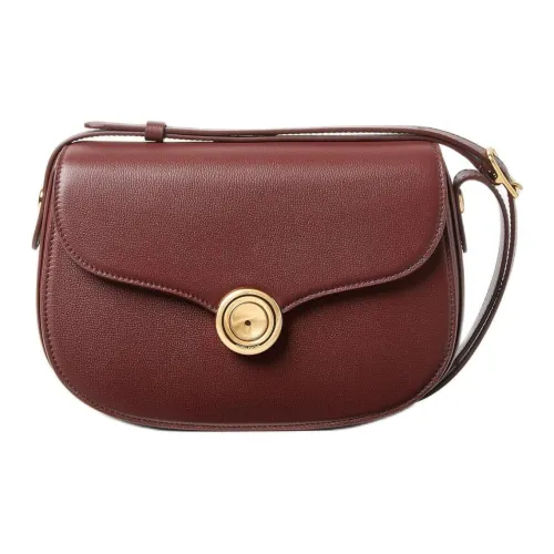 Loro Piana Ghiera Телячья кожа Сумка через плечо Маленькая Женская Красно-коричневая