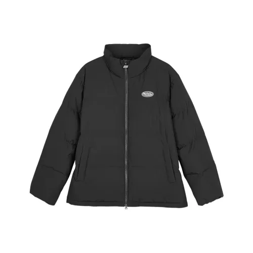 Skechers Хлопковый пуховик унисекс угольно-черный