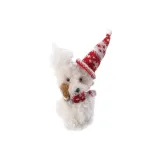 Белый Снеговик Messy Щенок