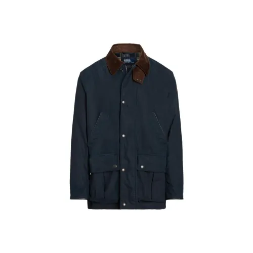 Polo Ralph Lauren FW23 Куртки и Пальто Мужской Морской Синий