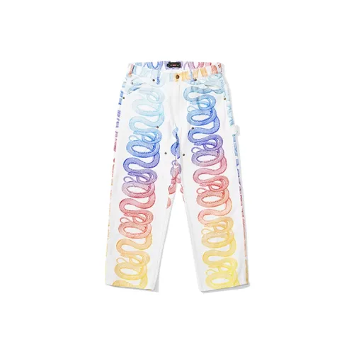 Supreme Co Бренд Коллекция Унисекс Джинсы