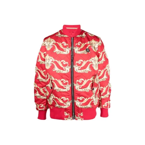 PHILIPP PLEIN Куртки и Пальто Мужской Красный