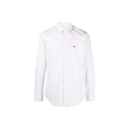 Ferragamo Белые Мужские Рубашки
