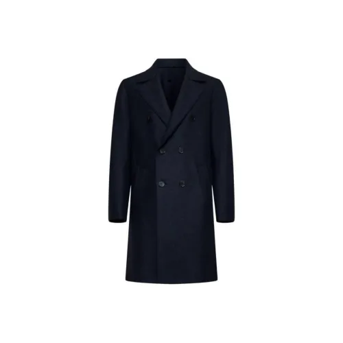 HARRIS WHARF LONDON Пальто Мужское Синее