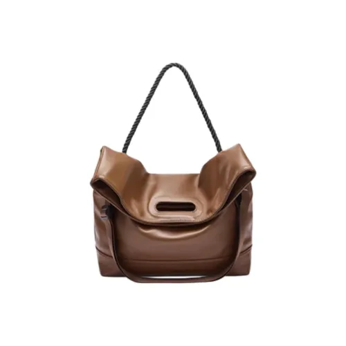 JOSINY Сумка через плечо из синтетической кожи женская кофейного цвета Монро черный