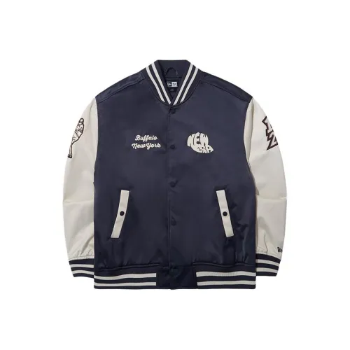 New Era Бейсбольная куртка Унисекс Темно-синий