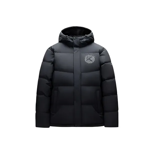 Anta Basketball Collection Черный Мужской Пуховик