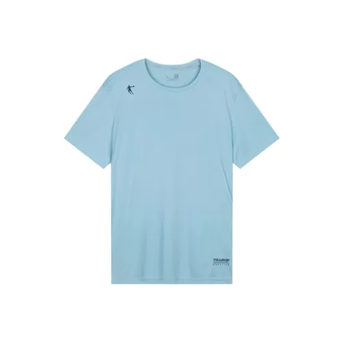 QIAODAN Sports Life Collection T-Shirt Унисекс Serene Aqua Blue