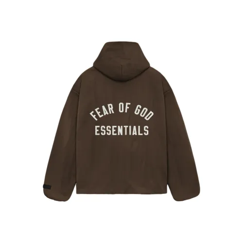 Fear Of God Essentials Умбра Коричневый/Коричневый Мужские Куртки