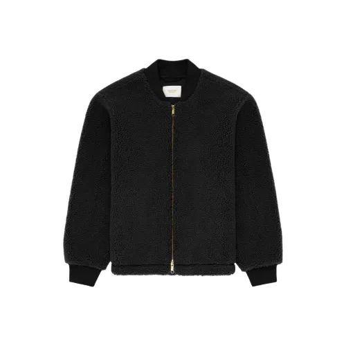 AIME LEON DORE FW24 Velvet Feel Coat Men's Black