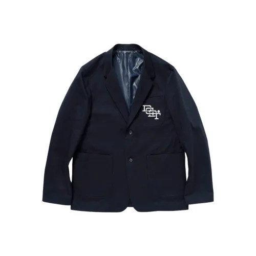 Descendant SS24 Куртки Пальто Унисекс Морской Синий