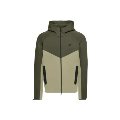 nike Full Zip Hoodie Куртки Пальто Мужской Умбра