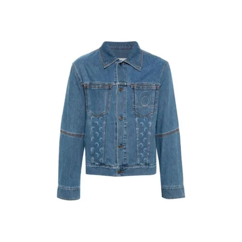 Marine Serre Куртки и Пальто Мужской Синий