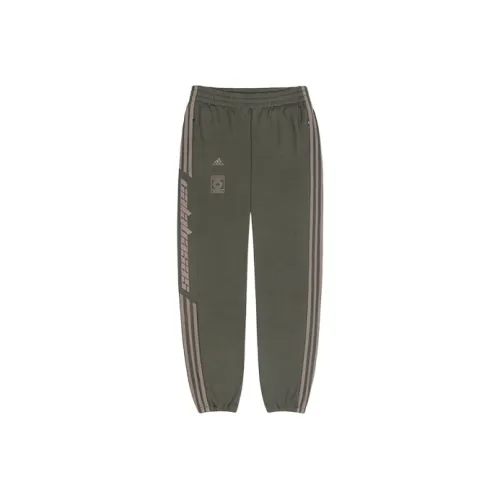 Adidas Originals x Kanye West Yeezy Calabasas Вязаные спортивные брюки мужские армейского зеленого цвета