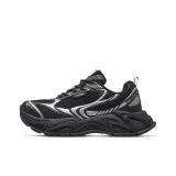 Чёрный/Серебристый Белый