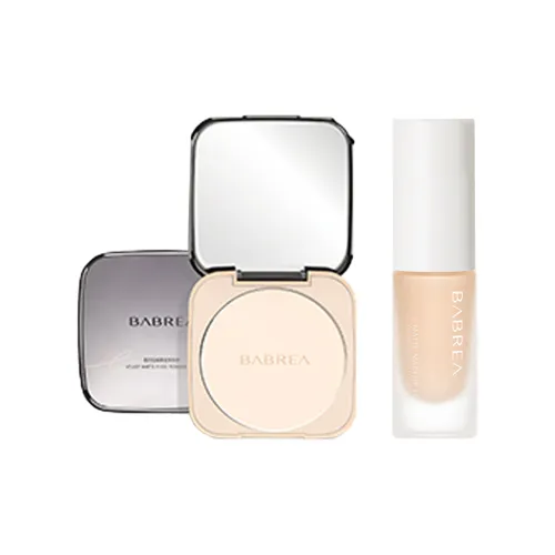 BABEILA Пудра Увлажняющая Жидкая Основа Наборы Макияжа Естественный Длинный Срок 14,5г+8мл