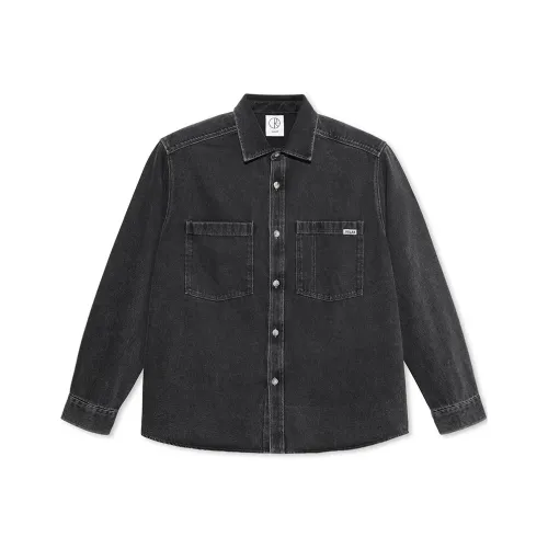 POLAR SKATE CO Куртка Унисекс Серебристо-Черная