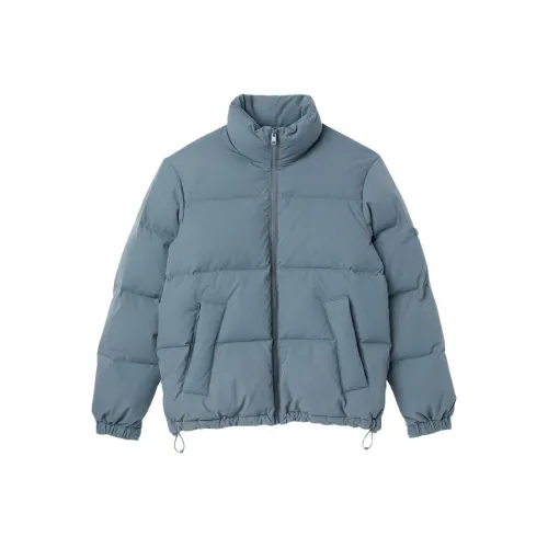 Sandro Пуховик Мужской Синий Серый