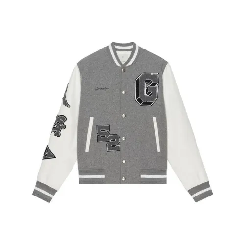 GIVENCHY SS23 Бейсбольная куртка Мужская Серый