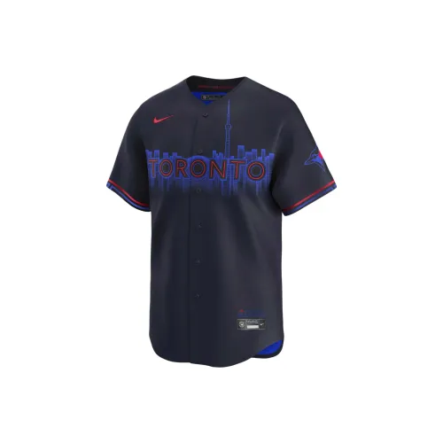 nike x MLB Dri Fit Бейсбольная куртка Мужская Темно-синяя
