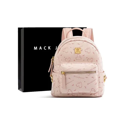 MACKJANICE Рюкзаки Сердце Тисненый Розовый Женские