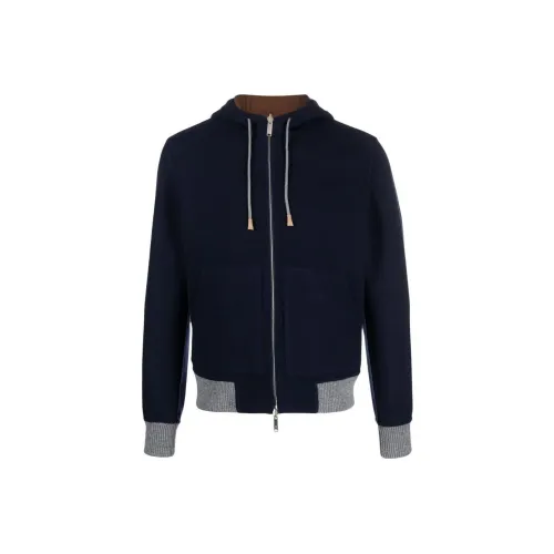 Eleventy FIRSTCLASS Made IN Italy Куртки Пальто Мужской Морской Синий