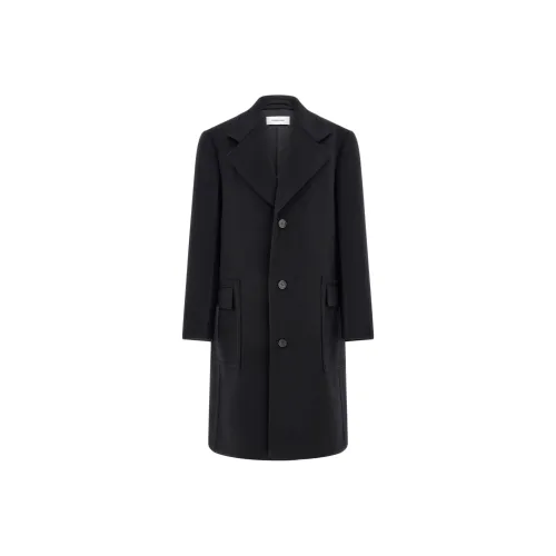 Ferragamo Черное Мужское Пальто