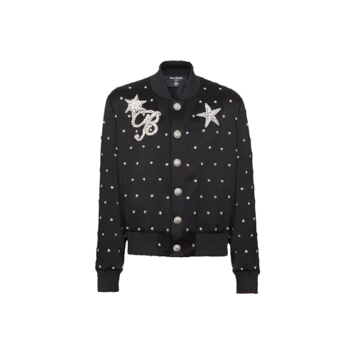 BALMAIN Куртки и Пальто Мужской Черный