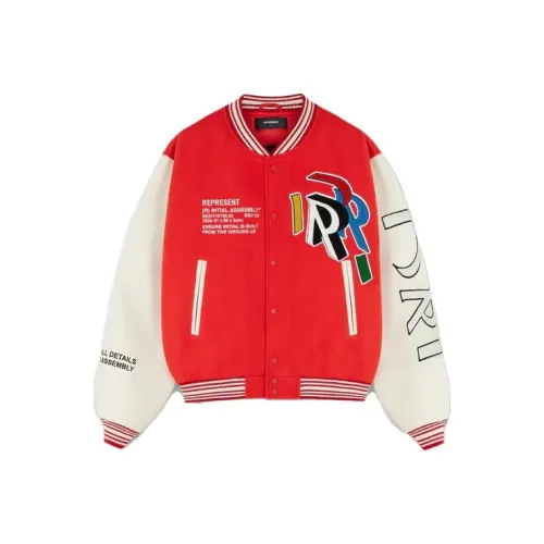 REPRESENT Красный Мужской Бейсбольный Джерси
