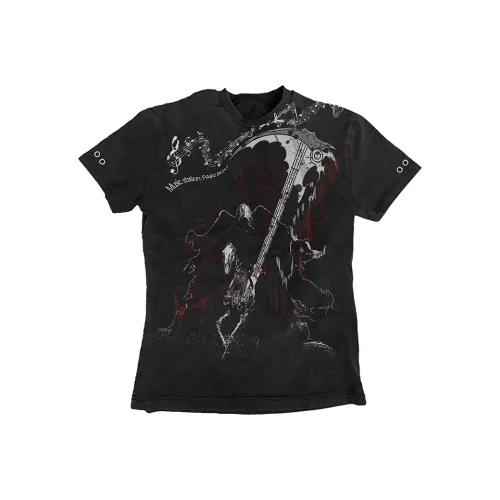 PAIKI Черная унисекс футболка