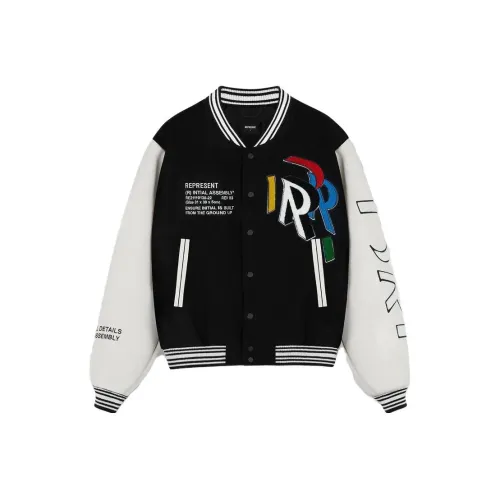 REPRESENT Черный Мужской Бейсбольный Джерси