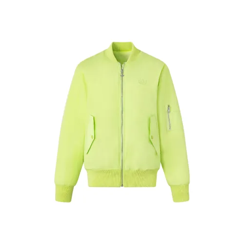 Adidas Originals BOMBER Двусторонний мех BOMBER Куртки и пальто Мужской Импульс ACID Оранжевый Зеленый