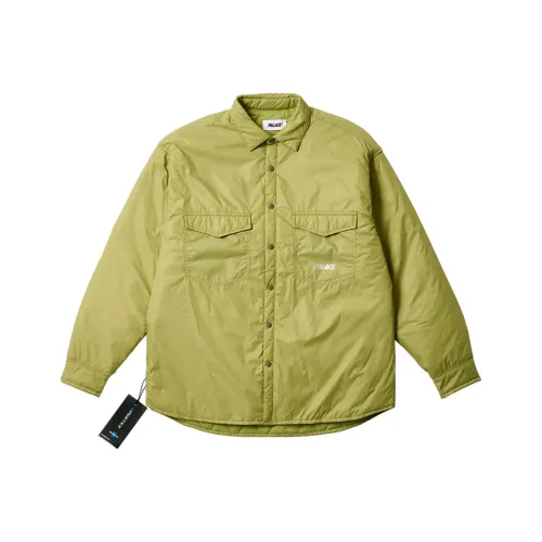 PALACE ULTIMO Series FW23 Хлопковый пуховик Унисекс Оливково-зеленый
